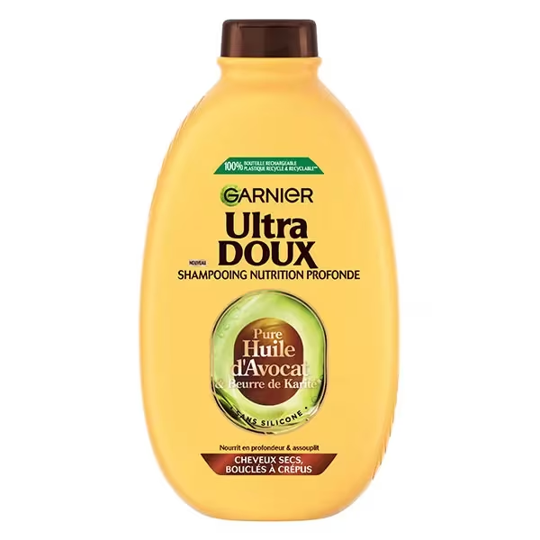 Shampoing ultra doux  NUTRITION PROFONDE  de la marque  Garnier