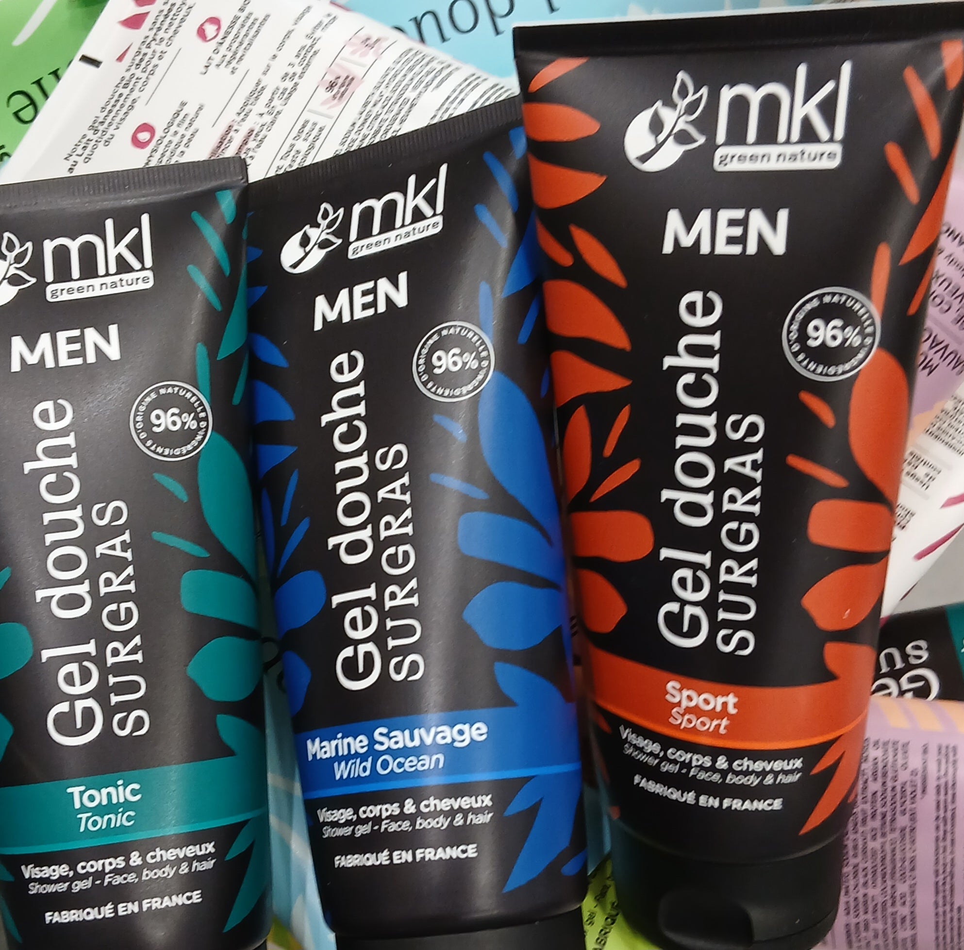 gel de douche surgras Men ( pour hommes )