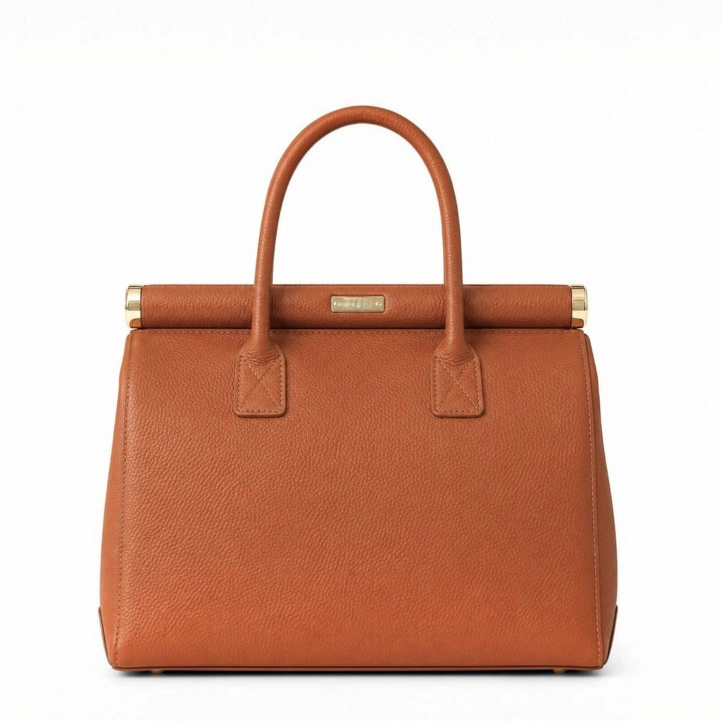 SAC CAMEL EN CUIR