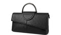 Pochette en similicuir à motif croco