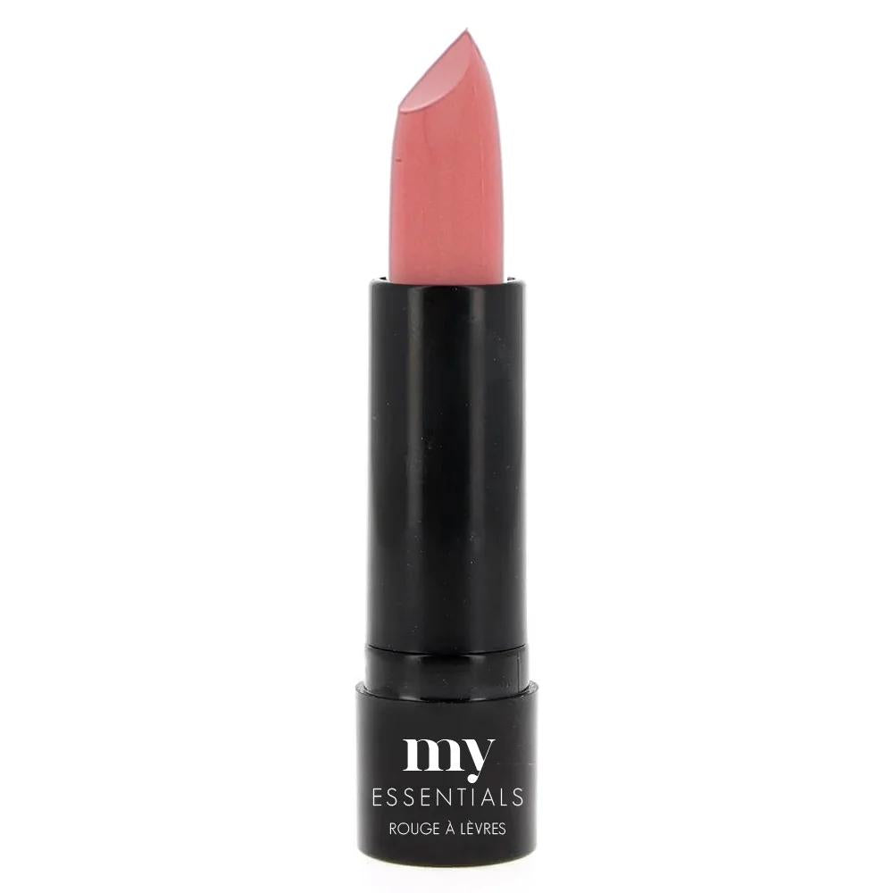 rouge à lèvres rose poudré