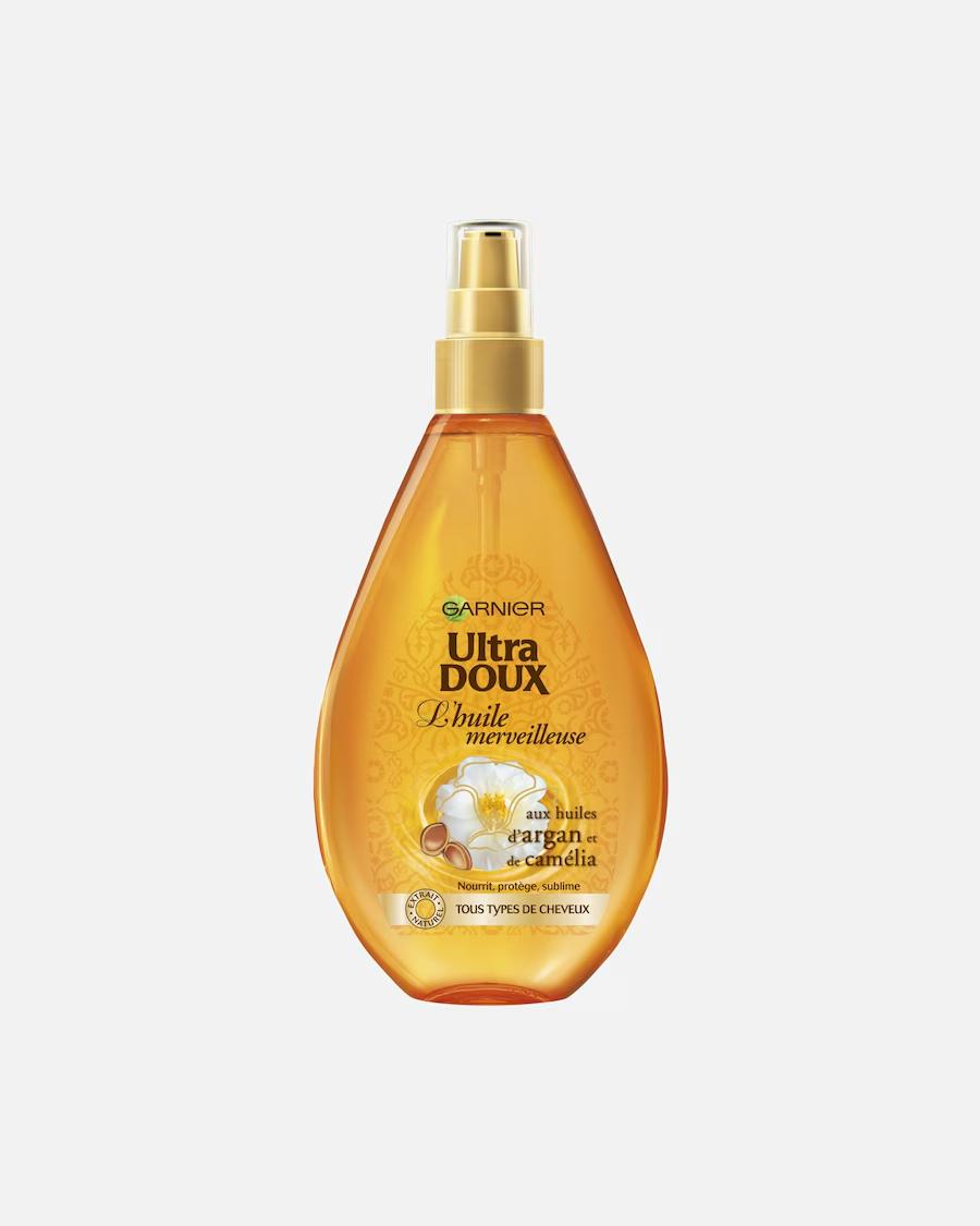 Huile merveilleuse aux huiles d'argan et camélia