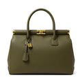 Sac cuir Kaki